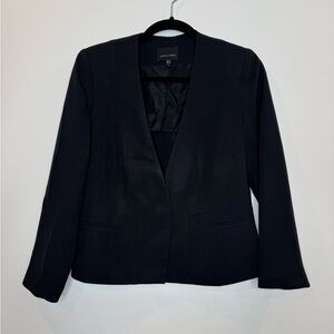 Judith & Charles classic minimalist Black Women's Blazer size 6
